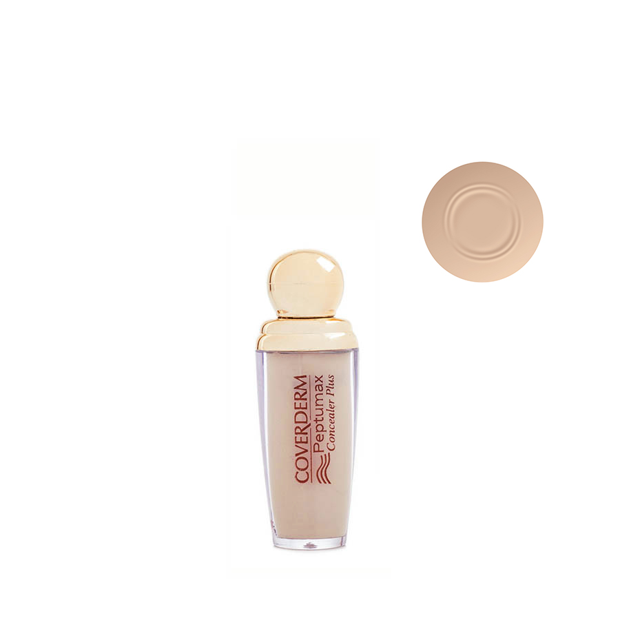 Coverderm Peptumax Concealer Plus Консилер для области вокруг глаз с биомиметическими пептидами Colorceuticals Тон №1 SPF15, 8млС2017.1 Coverderm Peptumax Concealer Plus Консилер для области вокруг глаз с биомиметическими пептидами Colorceuticals Тон №1 SPF15, 8млС2017.12 в 1 – уход и макияж в течение дня! Обезжиренный водостойкий консилер для области вокруг глаз, предназначен для коррекции и снижения уровня глубоких и мелких морщин вокруг глаз. Позволяет выровнять и осветлить цвет кожи под глазами, что сделает ее более сияющей и моментально освежит взгляд. Гипоаллергенная формула ? Клинически протестирован дерматологами