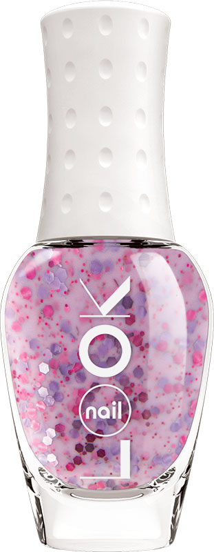 Nail LOOK Лак для ногтей Nail LOOK серии Yogurt, Blackcurrant violet, 8,5 млRA- Nail LOOK Лак для ногтей Nail LOOK серии Yogurt, Blackcurrant violet, 8,5 млRA-Текстурные кремовые лаки. Сливочное лакомство с разнокалиберными частичками для любителей всего нового и необычного! Оттенок притягательный лавандовый с фиолетовыми и розовыми частичками. За счет текстуры маникюр будет идеальным и визуально ровным, даже на неровных и проблемных ногтях.