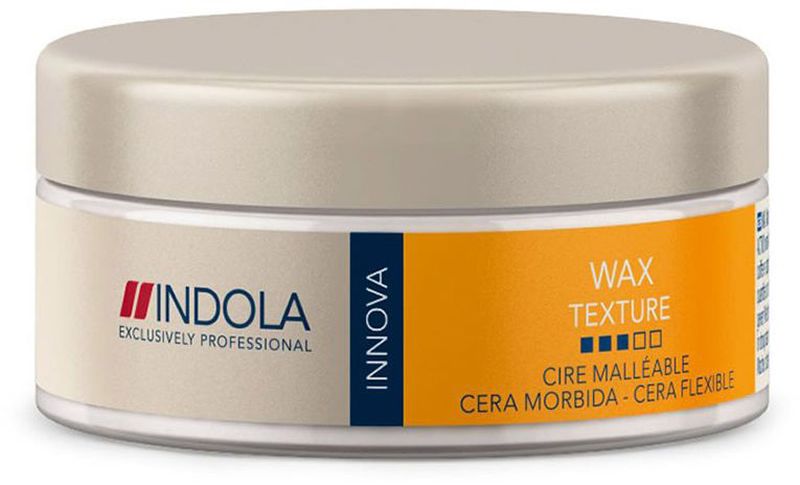 Indola Текстурирующий воск Texture Soft Wax 75 мл1849579 Indola Текстурирующий воск Texture Soft Wax 75 мл1849579Indola Текстурирующий воск. Содержит пчелиный воск и фильмформеры, обеспечивающие текстуру, блеск и естественную подвижность. Провитамин В5 помогает сохранить натуральный баланс влаги в волосах. Позволяет менять форму прически в течении дня. Предназначен для любого типа волос.