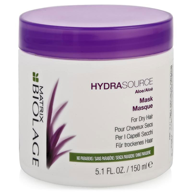 Matrix Biolage Hydrasource глубоко увлажняющая маска, 150 млP0829600 Matrix Biolage Hydrasource глубоко увлажняющая маска, 150 млP0829600Уникальная маска интенсивно увлажняет волосы, защищая их от обезвоживания. Входящая в состав формула, обогащена питательными веществами и растительными маслами. Она помогает восстановить волосы, делая их более мягкими и послушными. Не содержит парабенов и силикона.