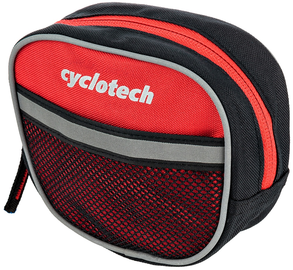 Велосумка Cyclotech, цвет: красныйCRL-3BL Велосумка Cyclotech, цвет: красныйCRL-3BLВелосипедная сумка с креплением на руль. Позволит разместить все необходимые мелочи - ключи, телефон, кошелек.,