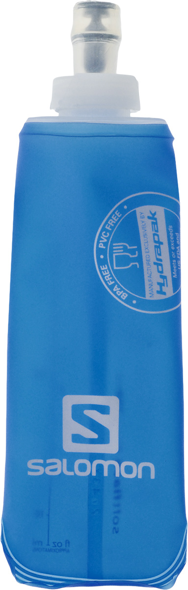 Бутылка спортивная Salomon Soft Flask, 250 мл530 Бутылка спортивная Salomon Soft Flask, 250 мл530Бутылка Salomon Soft Flask изготовлена из 100% мягкого термополиуретана. Изделие предназначено для использования во время занятий спортом. Бутылка сжимается, когда вы из нее пьете, тем самым уменьшая колебание воды. Благодаря специальной насадке вы не прольете ни капли мимо. Изделие снабжено отметками литража.