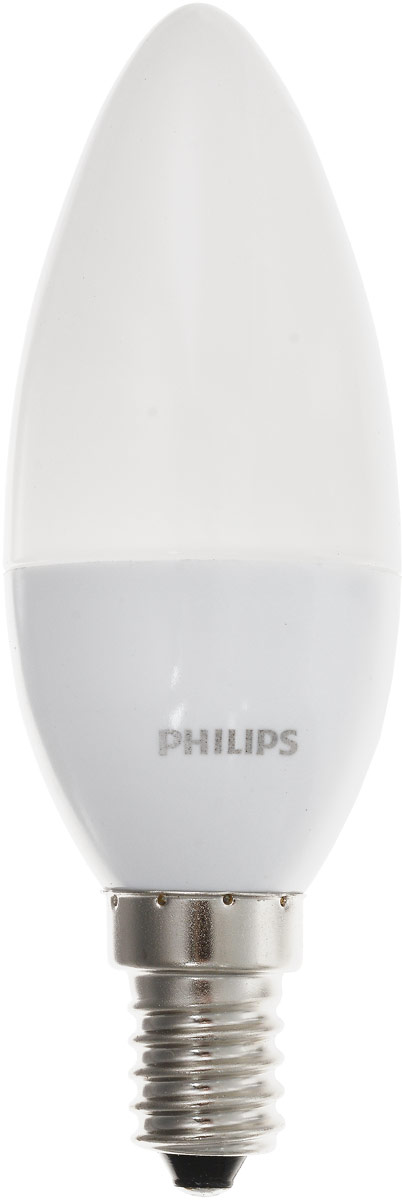 Лампа светодиодная Philips CorePro LEDcandle, цоколь E14, 5,5 W, 4000KC0044108 Лампа светодиодная Philips CorePro LEDcandle, цоколь E14, 5,5 W, 4000KC0044108Современные светодиодные лампы Philips CorePro LEDcandle экономичны, имеют долгий срок службы и мгновенно загораются, заполняя комнату холодным белым светом. Лампа формы свеча и высокой яркости позволяет создать уютную и приятную обстановку в любой комнате вашего дома.Светодиодные лампы потребляют на 90% меньше электроэнергии, чем обычные лампы накаливания, излучая при этом привычный и приятный свет. Срок службы светодиодной лампы Philips CorePro LEDcandle составляет не менее 15 000 часов, благодаря чему менять лампы приходится значительно реже, что сокращает количество отходов.Напряжение: 220-240 В.