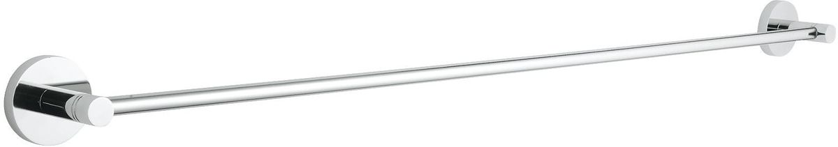 Держатель для банного полотенца Grohe Essentials40386001 Держатель для банного полотенца Grohe Essentials40386001Держатель Grohe Essentials предназначен для полотенец шириной до 800 мм. Его конструкция в оригинальном стиле функциональна и эстетична одновременно, а хромированное покрытие придает ему изысканный глянцевый блеск.