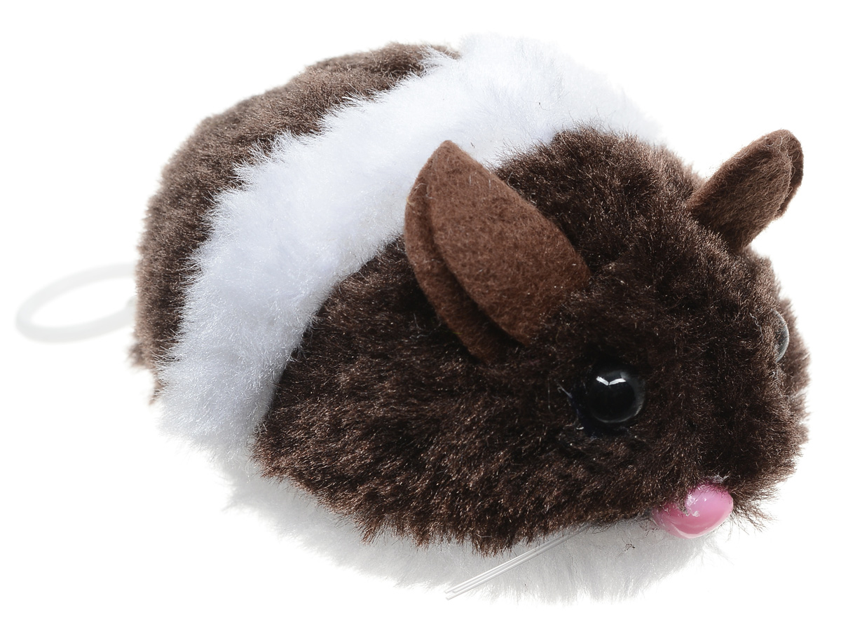 Игрушка для кошек Dezzie Мышь. Актив №2, вибрирующая, цвет: коричневый, белый, длина 8 см5605091 Игрушка для кошек Dezzie Мышь. Актив №2, вибрирующая, цвет: коричневый, белый, длина 8 см5605091Игрушка для кошек Dezzie Мышь. Актив №2 изготовлена из искусственного меха. Внутри игрушки находится заводной механизм, который запускается с помощью веревочки. Просто потяните за шнурок и мышка начнет бегать и вибрировать. Для того чтобы разнообразить жизнь домашнего любимца – ему необходимо покупать игрушки. Они не только вызовут интерес у кошки, но и будут способствовать ее развитию. С игрушкой Dezzie Мышь. Актив №2 ваша кошка точно не будет скучать. Размеры игрушки: 8 х 6 х 5 см.