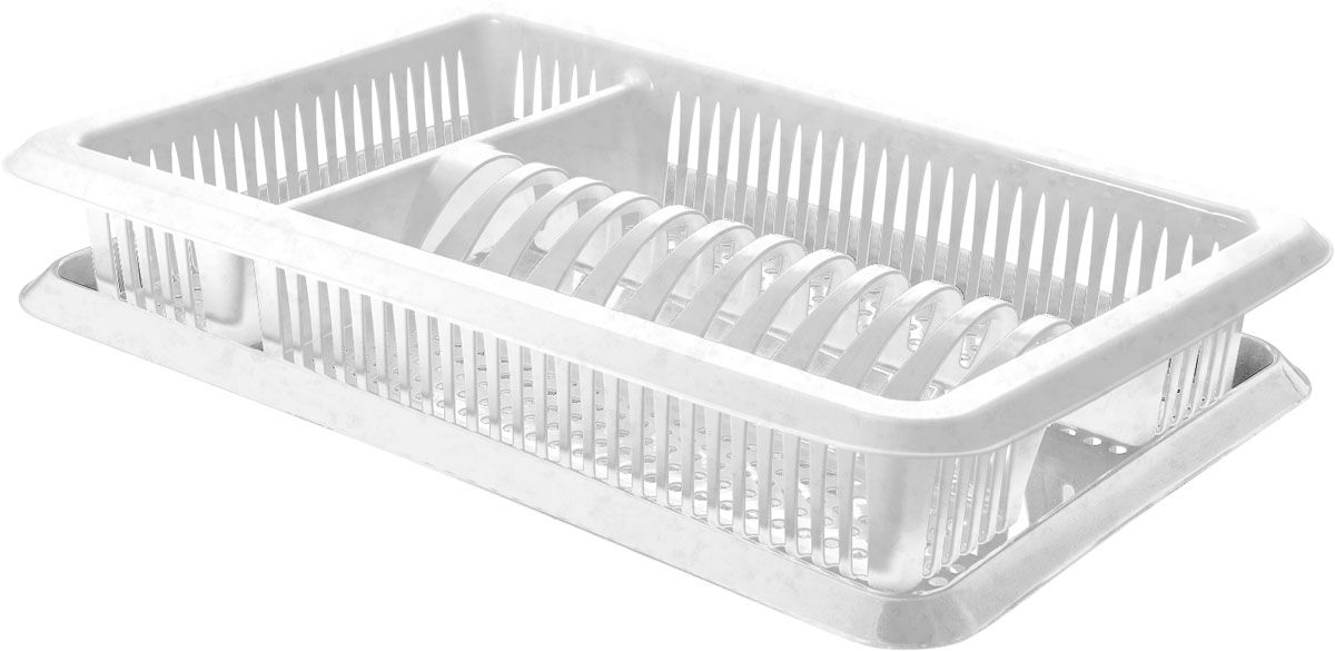 Сушилка для посуды Plastic Centre Лилия, с поддоном, цвет: мраморный, 48 х 30,5 х 8,5 смПЦ1563МР Сушилка для посуды Plastic Centre Лилия, с поддоном, цвет: мраморный, 48 х 30,5 х 8,5 смПЦ1563МРУниверсальная сушилка для посуды. В комплект входит поддон для стока воды с посуды.