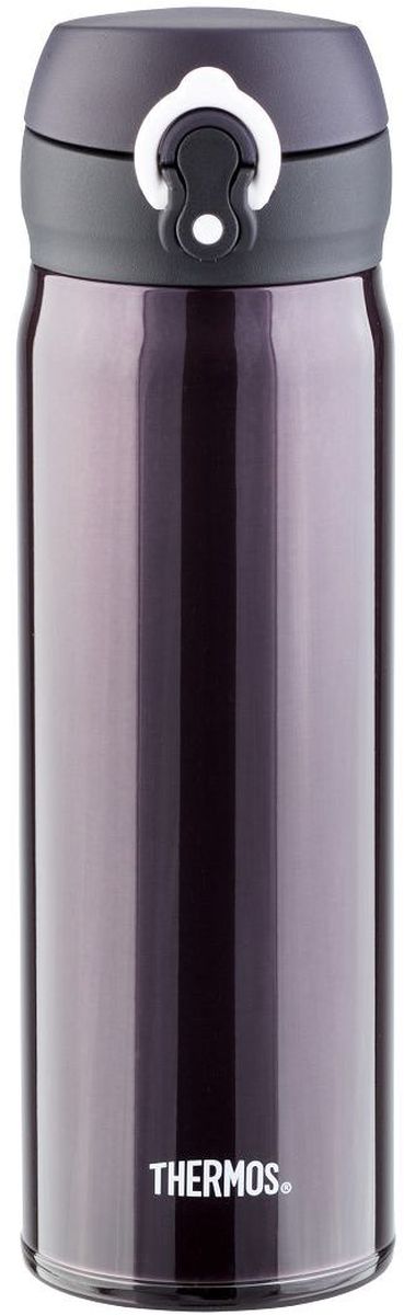 Термос Thermos, цвет: черный матовый, 0.5 л. JNL-502935120 Термос Thermos, цвет: черный матовый, 0.5 л. JNL-502935120Это серия суперлегких и супертонких (наименьший диаметр) термосов, созданная по последним разработкам специалистов компании Thermos. При объеме 500 ml, термос весит всего лишь 210 г.