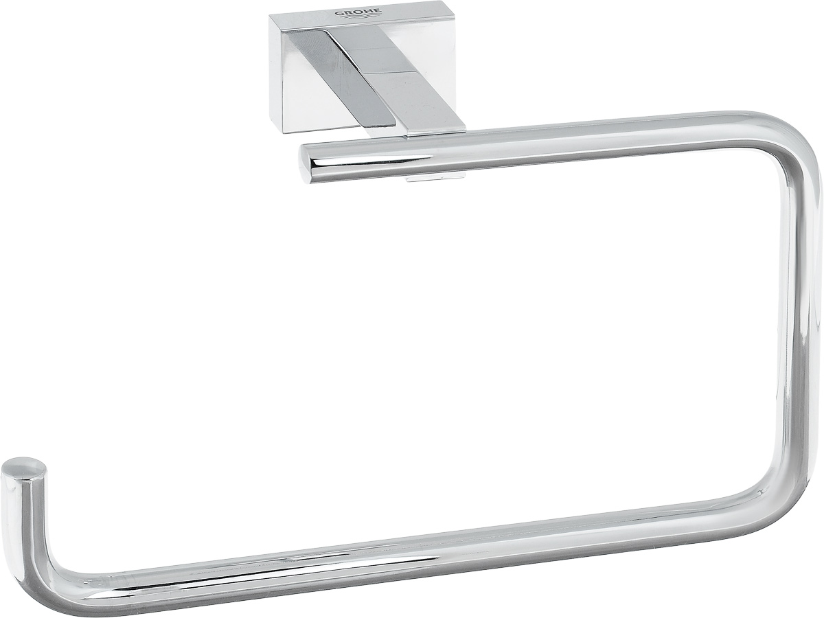 Держатель для полотенца Grohe Essentials Cube. 4051000140510001 Держатель для полотенца Grohe Essentials Cube. 4051000140510001Держатель Grohe Essentials Cube предназначен для полотенец шириной до 15 см. Его конструкция в оригинальном стиле функциональна и эстетична одновременно, а хромированное покрытие придает ему изысканный глянцевый блеск.