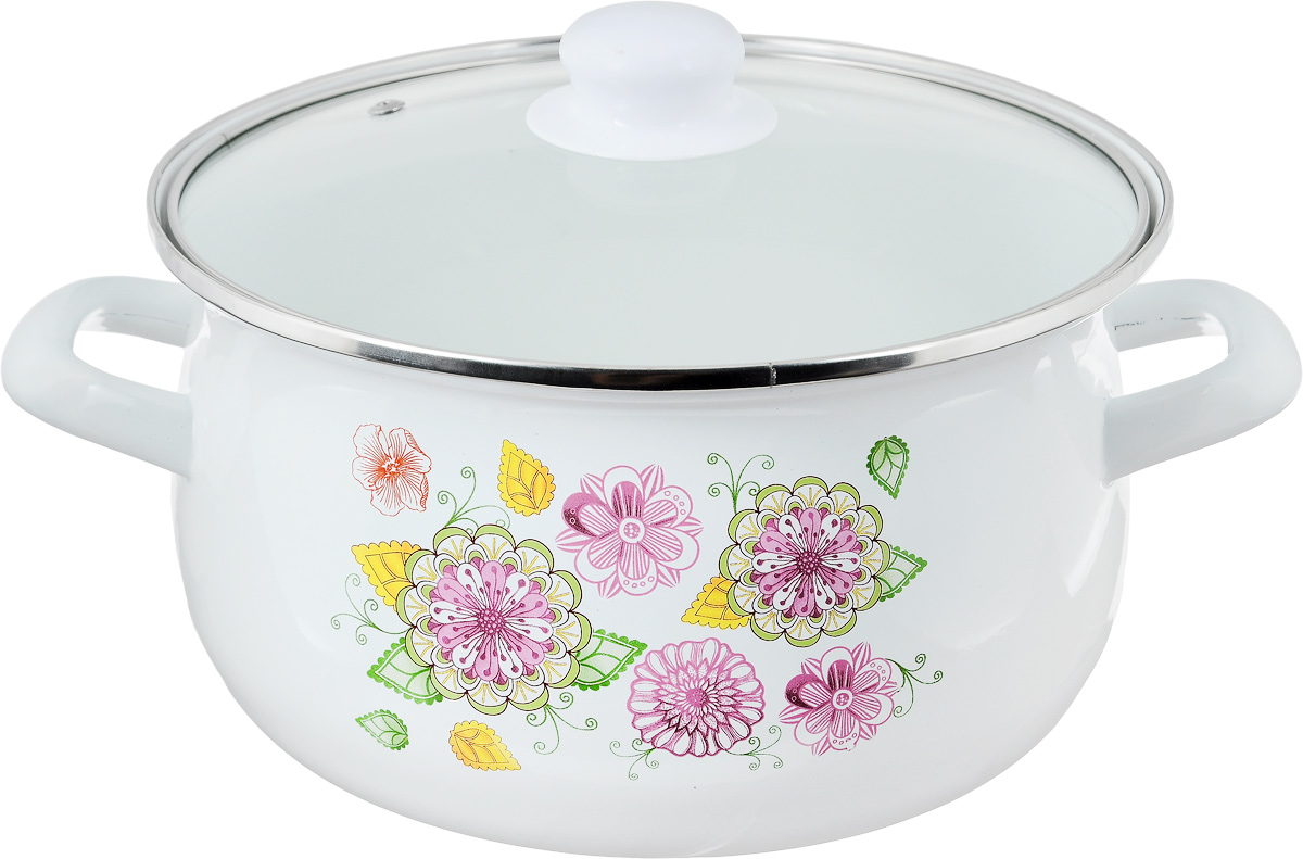 Кастрюля Mayer & Boch с крышкой, 4,8 л. 2501325013 Кастрюля Mayer & Boch с крышкой, 4,8 л. 2501325013Кастрюля Mayer & Boch выполнена из углеродистой стали высокого качества с эмалированным покрытием. Внешние стенки оформлены изящным рисунком. Эмаль устойчива к пищевым кислотам, не вступает во взаимодействие с продуктами и не искажает их вкусовые качества. Кроме того, такое покрытие долговечно, оно устойчиво к механическому воздействию, не царапается, а стальная основа практически не подвержена механической деформации, благодаря чему срок эксплуатации увеличивается. Кастрюля оснащена стеклянной крышкой с ободом из нержавеющей стали и отверстием для выхода пара, а также удобными ручками. Подходит для всех типов плит, включая индукционные. Можно мыть для посудомоечной машины. Диаметр кастрюли по верхнему краю: 24 см. Ширина кастрюли (с учетом ручек): 30 см. Высота стенки: 13 см. Диаметр индукционного диска: 16,5 см.