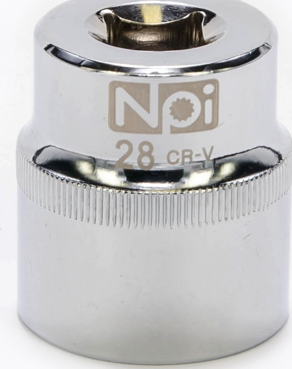 Головка торцевая NPI SuperLock, 1/2, 28 мм20028 Головка торцевая NPI SuperLock, 1/2, 28 мм20028Головка торцевая NPI 1/2. Тип 1/2. Торцевая головка NPI применяется с гайковертами, трещетками, воротками. Торцевая головка выполнена по технологии Суперлок. Торцевая головка обеспечивает максимальный крутящий момент по отношению к резьбе и выдерживает ударные нагрузки. Материал - высокопрочная хром-ванадиевая сталь. Соответствует стандарту DIN 3124
