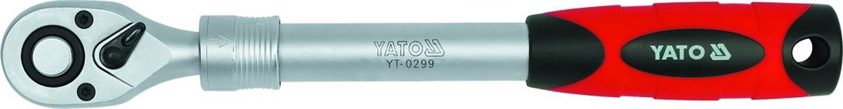 Трещотка телескопическая Yato, 1/2YT-0299 Трещотка телескопическая Yato, 1/2YT-0299Трещотка телескопическая YATO, тип 1/2, изготовлена из инструментальной стали CrV.