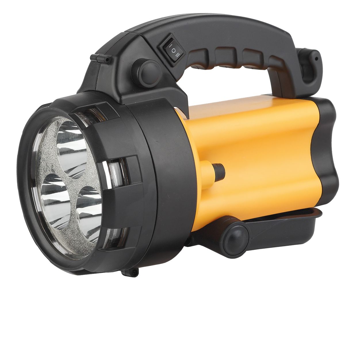 Фонарь ручной ЭРА, 3x1Вт LED SMD, аккумулятор 4В4.5Ач, ЗУ 220V+12VFA3W Фонарь ручной ЭРА, 3x1Вт LED SMD, аккумулятор 4В4.5Ач, ЗУ 220V+12VFA3WАккумуляторный светодиодный прожектор: 3x1Вт белые светодиоды (два режима работы 50% и 100% яркости) сигнальный красный светильник в задней части фонаря Аккумулятор 4V 4.5Ah (AC3, DT4045) подзарядка от сети 220V и бортовой сети автомобиля 12V ремень для переноски на плече.