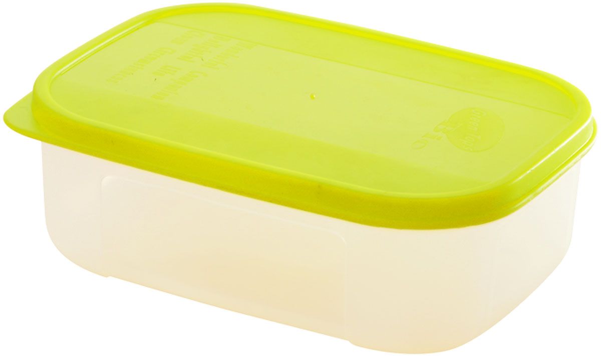 Емкость для продуктов Plastic Centre Bio, цвет: светло-зеленый, прозрачный, 0,6 лПЦ2362ЛМ Емкость для продуктов Plastic Centre Bio, цвет: светло-зеленый, прозрачный, 0,6 лПЦ2362ЛММногофункциональная емкость для хранения различных продуктов, разогрева пищи, замораживания ягод и овощей в морозильной камере и т.п. При хранении продуктов в холодильнике емкости можно ставить одну на другую, сохраняя полезную площадь холодильника или морозильной камеры. Широкий ассортимент цветов удовлетворит любой вкус и потребности.