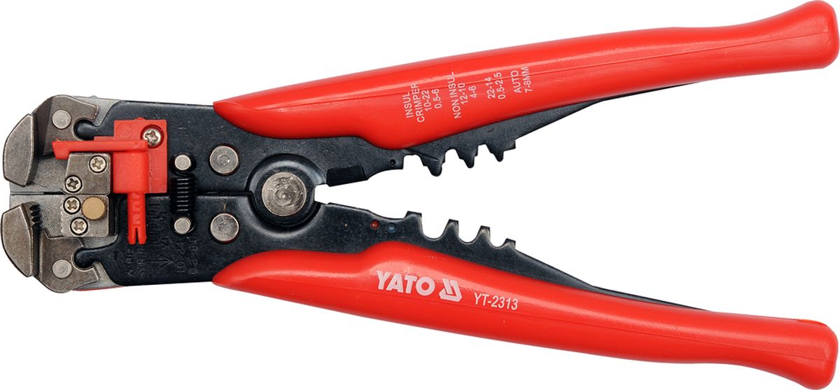 Клещи для снятия изоляции Yato, 205 мм2706 (ПО) Клещи для снятия изоляции Yato, 205 мм2706 (ПО)Клещи для снятия изоляции YATO, длига 205мм.