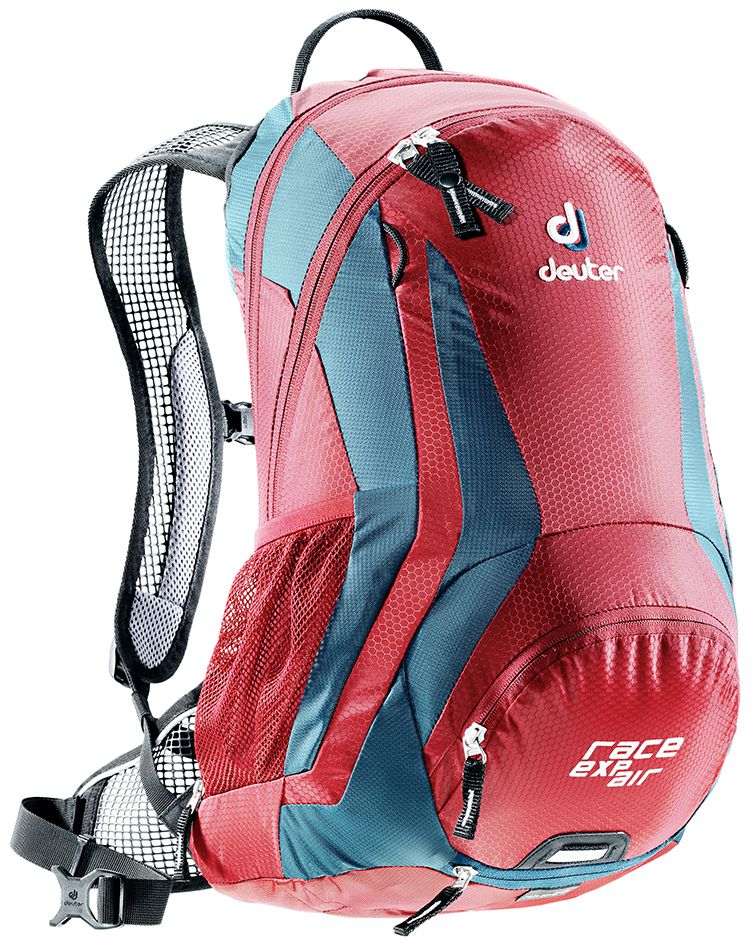 Рюкзак Deuter Race EXP Air, цвет: бордовый, темно-синий, 12 лD-264/2 Рюкзак Deuter Race EXP Air, цвет: бордовый, темно-синий, 12 лD-264/2Велорюкзак Deuter Race EXP Air обтекаемой формы с обновлённым техническим дизайном, новой цветовой гаммой, из функциональных материалов, для быстрых облегчённых поездок с минимумом багажа. Если появился дополнительный груз - есть практичная надставка для увеличения объёма. Испытанная система спинки Deuter Aircomfort предотвращает перегрев спины.Особенности: - увеличивающийся объем; - максимальная вентиляция спины благодаря системе Aircomfort Flexlite back system; - плотная посадка благодаря сетчатым крыльям набедренного пояса; - эргономичные сетчатые лямки и легко регулируемый нагрудный ремешок создают дополнительный комфорт; - съемное крепление для шлема; - передний карман на молнии для ценных вещей; - карман для влажной одежды; - боковые сетчатые карманы; - отражатели 3M спереди, сзади и по бокам; - светоотражающая петля для габаритного фонарика; - совместимость с питьевой системой; Вес: 870 г.Объем: 12 + 3 л.Размеры: 47 x 24 x 22 см.