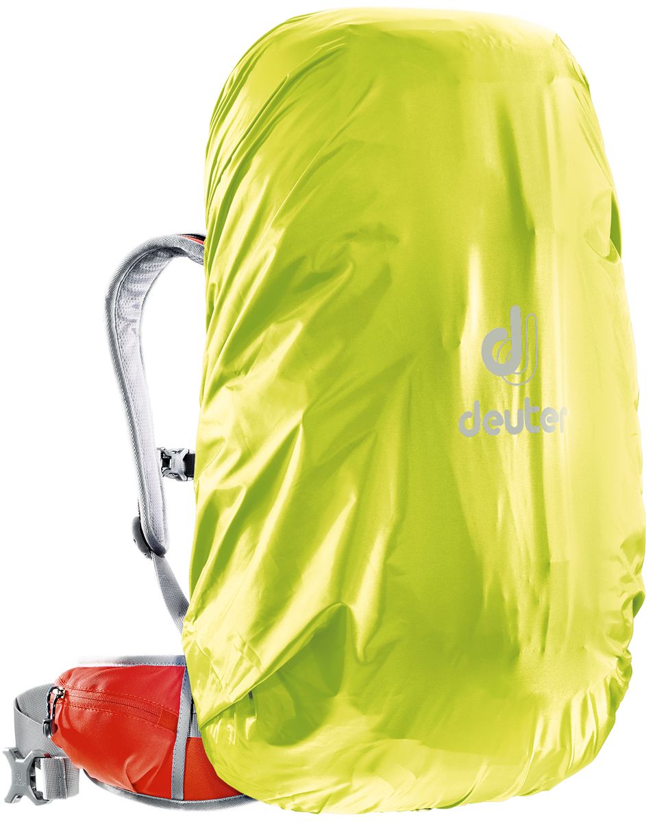 Чехол для рюкзака Deuter Raincover II, от дождя, цвет: желтый, 30-50 л800802 Чехол для рюкзака Deuter Raincover II, от дождя, цвет: желтый, 30-50 л800802Чехол от дождя Deuter Raincover II яркого неонового цвета гарантирует, что ваш рюкзак и его содержимое останется сухим даже после проливного дождя. Отличная влагозащита благодаря полиуретановому покрытию и швам, проклеенным лентой.Материал: Taffeta-Nylon.Вес: 90 г. Объем: 30-50 л. Размеры: 69 х 30 х 27 см.