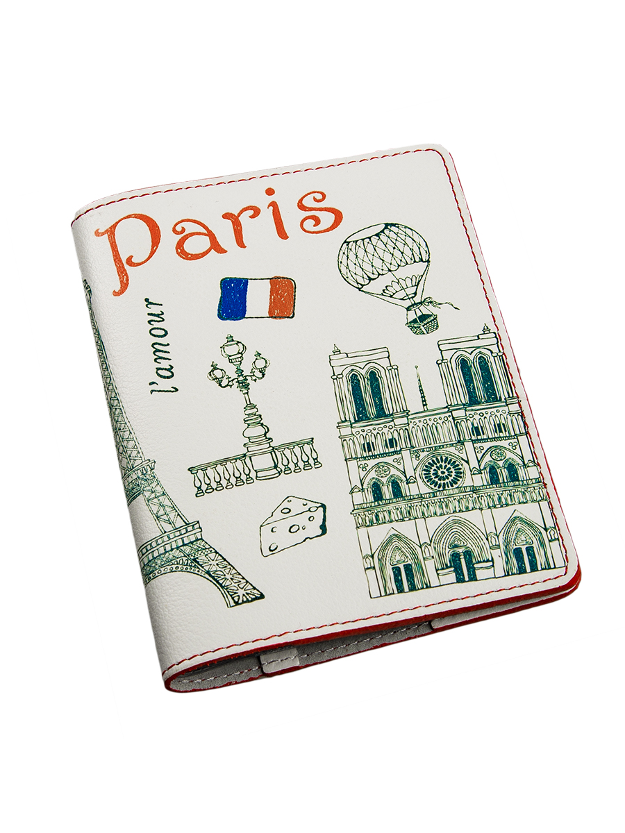 Бумажник водителя женский Befler Paris, цвет: белый, мультиколор. BV.77.-7BV.77.-7 Бумажник водителя женский Befler Paris, цвет: белый, мультиколор. BV.77.-7BV.77.-7Бумажник водителя Befler выполнен из натуральной кожи и оформлен оригинальным принтом. На внутреннем развороте расположено 2 кармана из прозрачного пластика. Внутренний блок из прозрачного пластика для документов водителя состоит из 6 файлов.