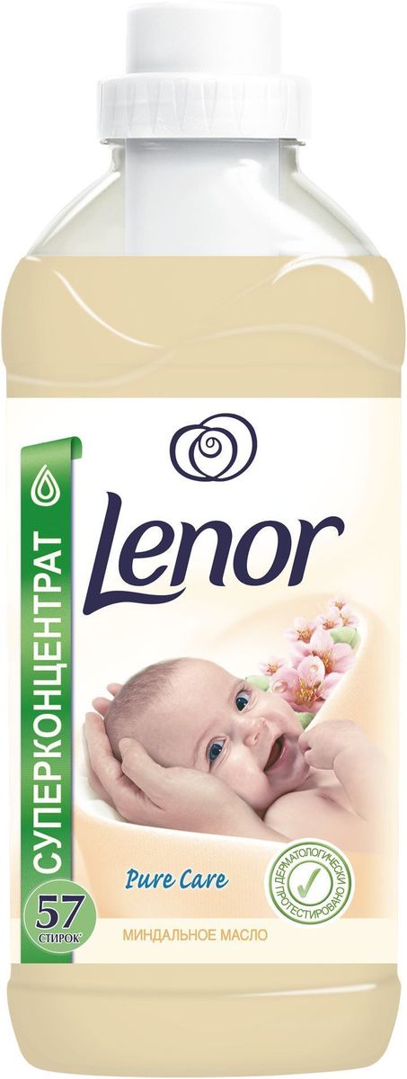 Кондиционер для белья Lenor Миндальное Масло, 2 лLR-81627971 Кондиционер для белья Lenor Миндальное Масло, 2 лLR-81627971Lenor дарит тканям мягкость и делает их приятными для прикосновения. Lenor Миндальное Масло заботится о вашей коже и коже ваших любимых. Lenor Миндальное Масло придает одежде легкий и успокаивающий аромат, вдохновленный красотой природы, с нотами миндаля и белого персика. Эта коллекция Lenor также идеально подходит для детской и чувствительной кожи, поскольку не содержит аллергенов и была протестирована дерматологами.