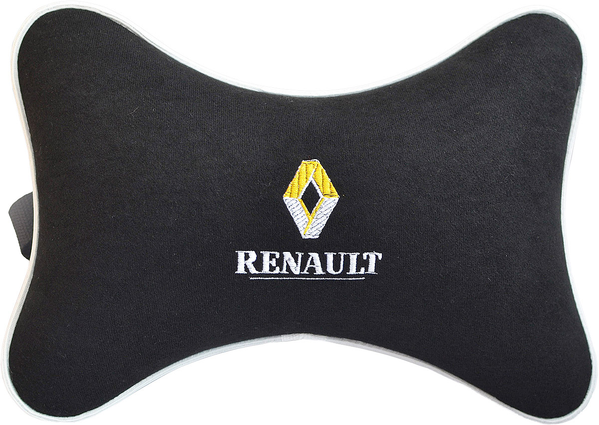 Подушка на подголовник Auto Premium Renault, цвет: черный. 3743037430 Подушка на подголовник Auto Premium Renault, цвет: черный. 3743037430Подушка на подголовник - это прежде всего лучший способ создать комфорт для шеи и головы во время пребывания в автомобильном кресле. Большинство штатных подголовников устроены так, что до них попросту не дотянуться. Данный аксессуар полностью решает эту проблему, создавая мягкую ортопедическою поддержку. Подушка крепится к сиденью, а это значит один раз поставил - и забыл. Меньше утомляемость - а следовательно выше внимание и концентрация на дороге. Одинакова удобна для пассажира и водителя. Подушка выполнена из велюра.