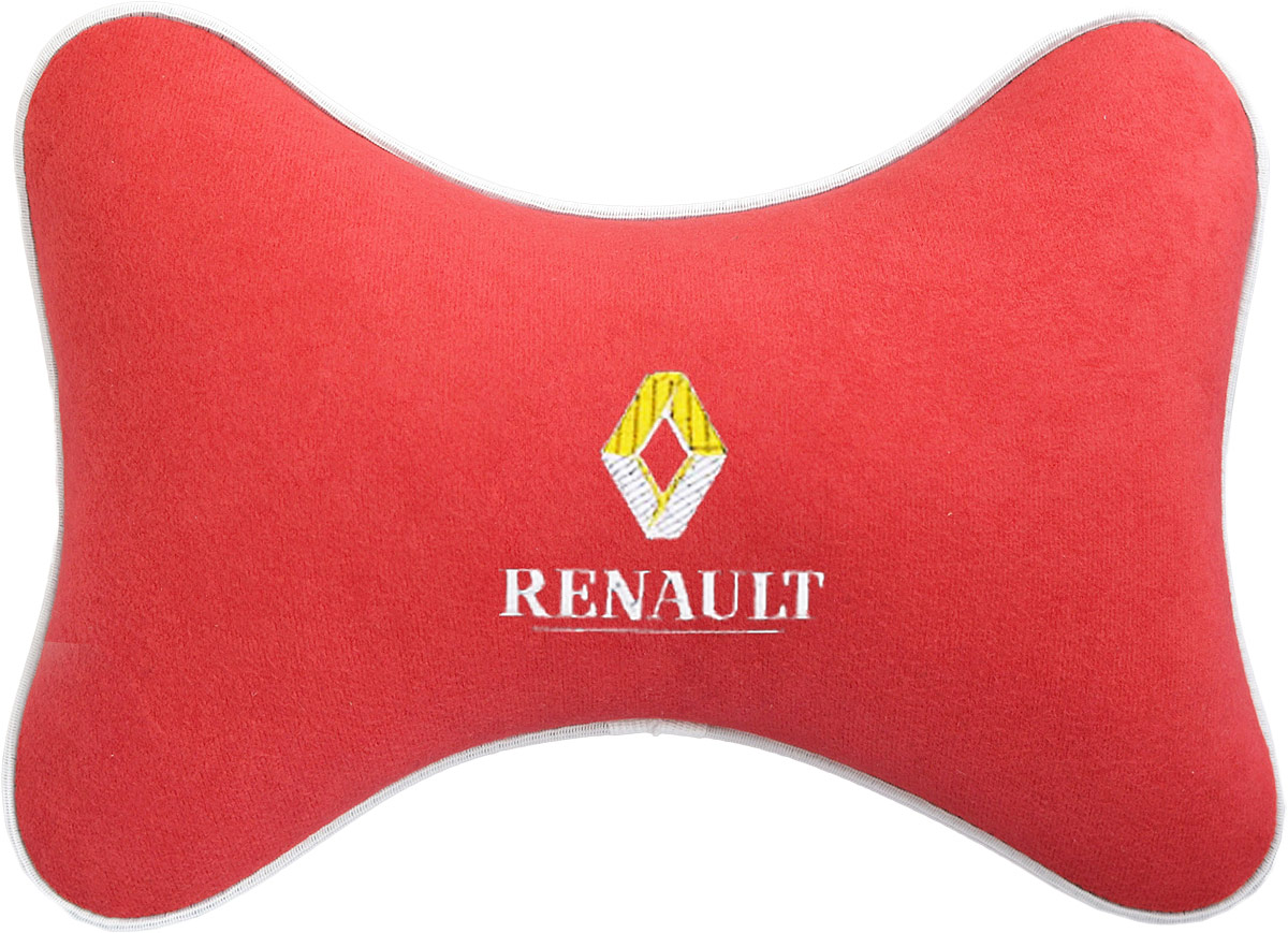 Подушка на подголовник Auto Premium Renault, цвет: красный. 3747037470 Подушка на подголовник Auto Premium Renault, цвет: красный. 3747037470Подушка на подголовник - это прежде всего лучший способ создать комфорт для шеи и головы во время пребывания в автомобильном кресле. Большинство штатных подголовников устроены так, что до них попросту не дотянуться. Данный аксессуар полностью решает эту проблему, создавая мягкую ортопедическою поддержку. Подушка крепится к сиденью, а это значит один раз поставил - и забыл. Меньше утомляемость - а следовательно выше внимание и концентрация на дороге. Одинакова удобна для пассажира и водителя. Подушка выполнена из велюра.
