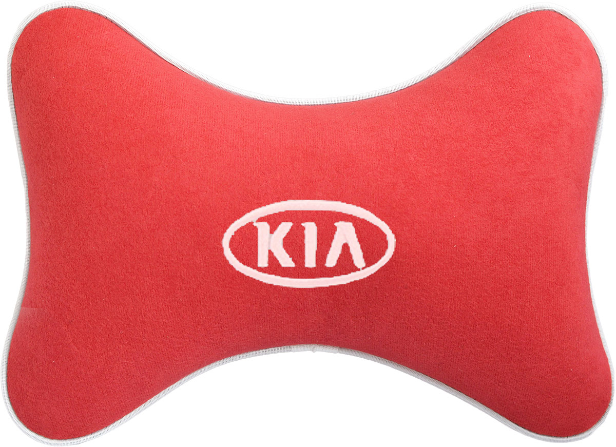 Подушка на подголовник Auto Premium Kia, цвет: красный. 3747137471 Подушка на подголовник Auto Premium Kia, цвет: красный. 3747137471Подушка на подголовник - это прежде всего лучший способ создать комфорт для шеи и головы во время пребывания в автомобильном кресле. Большинство штатных подголовников устроены так, что до них попросту не дотянуться. Данный аксессуар полностью решает эту проблему, создавая мягкую ортопедическою поддержку. Подушка крепится к сиденью, а это значит один раз поставил - и забыл. Меньше утомляемость - а следовательно выше внимание и концентрация на дороге. Одинакова удобна для пассажира и водителя. Подушка выполнена из велюра.