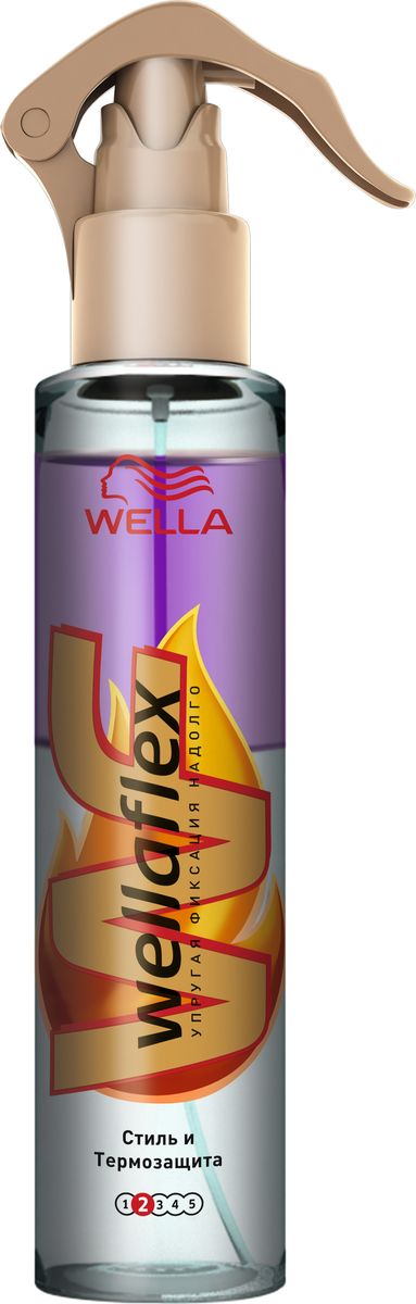 Wellaflex Cпрей Стиль и Термозащита 150 млWF-81582212 Wellaflex Cпрей Стиль и Термозащита 150 млWF-81582212Инновационный спрей «Стиль и термозащита» позволяет больше не искать компромиссов между безупречной прической и сияющим здоровьем волос. У спрея двухфазная структура: непрозрачная фаза помогает защитить волосы от нагревания до 230 градусов, а прозрачная – надежно фиксирует укладку. В основе коллекции лежит инновационная технология Thermoflex, которая защищает волосы от повреждений при нагревании до 230 градусов. На поверхности каждого волоса создается защитный слой, благодаря которому они не пересушиваются под воздействием высоких температур. Саша Бройер рекомендует спрей Wellaflex «Стиль и термозащита» для создания самых жарких трендов сезона: «Я всегда строго придерживаюсь принципа «Не навреди» в собственной интерпретации. В работе мне необходимы средства для волос, которые не разрушают их структуру при нагревании, такие, как спрей Wellaflex «Стиль и термозащита». С ним я могу дать волю фантазии и быть уверенным, что результат моей работы будет выглядеть идеально в течение долгого...