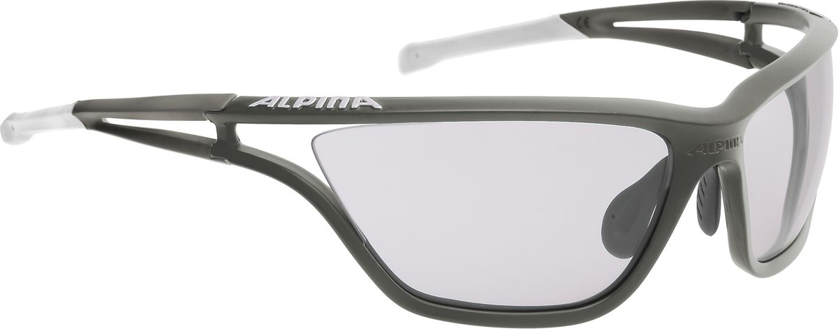 Очки солнцезащитные Alpina Eye-5 VL+, цвет: белый. 85321258532125 Очки солнцезащитные Alpina Eye-5 VL+, цвет: белый. 85321258532125Теперь Alpina законодатель моды, которая выпускает очки с широкими оправами. Fogstop - представляет собой покрытие на внутренней стороне линзы, чтобы предотвратить запотевания линз. 2 component design - Сочетание жесткого и мягкого материала Adaptable nosepad - для адаптации к любой форме носа Cold Flex - Непозволяет деформироваться при холодной температуре Optimized airflow - Большие изогнутые линзы-объективы обеспечивают увправление воздушными потоками, ветер не попадает в глаза во время гонок а также предотвращает запотевание.