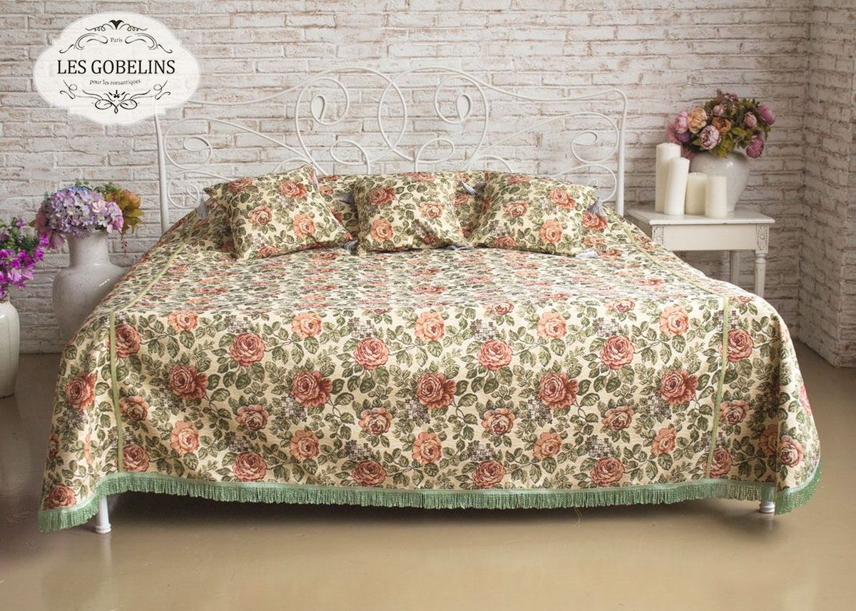 Покрывало на кровать Les Gobelins Art Floral, 150х220 см. lns184060lns184060 Покрывало на кровать Les Gobelins Art Floral, 150х220 см. lns184060lns184060Общий размер: полутороспальный Размер покрывала: 150х220 см Размер наволочек: Без наволочек Материал: Хлопковый гобелен Длина ворса: Отсутствует Состав: 52% хлопок, 48% полиэстер Отделка: Бахрома и кисти Производитель: Les Gobelins Cтрана производства: Россия Упаковка: Полиэтиленовый пакет