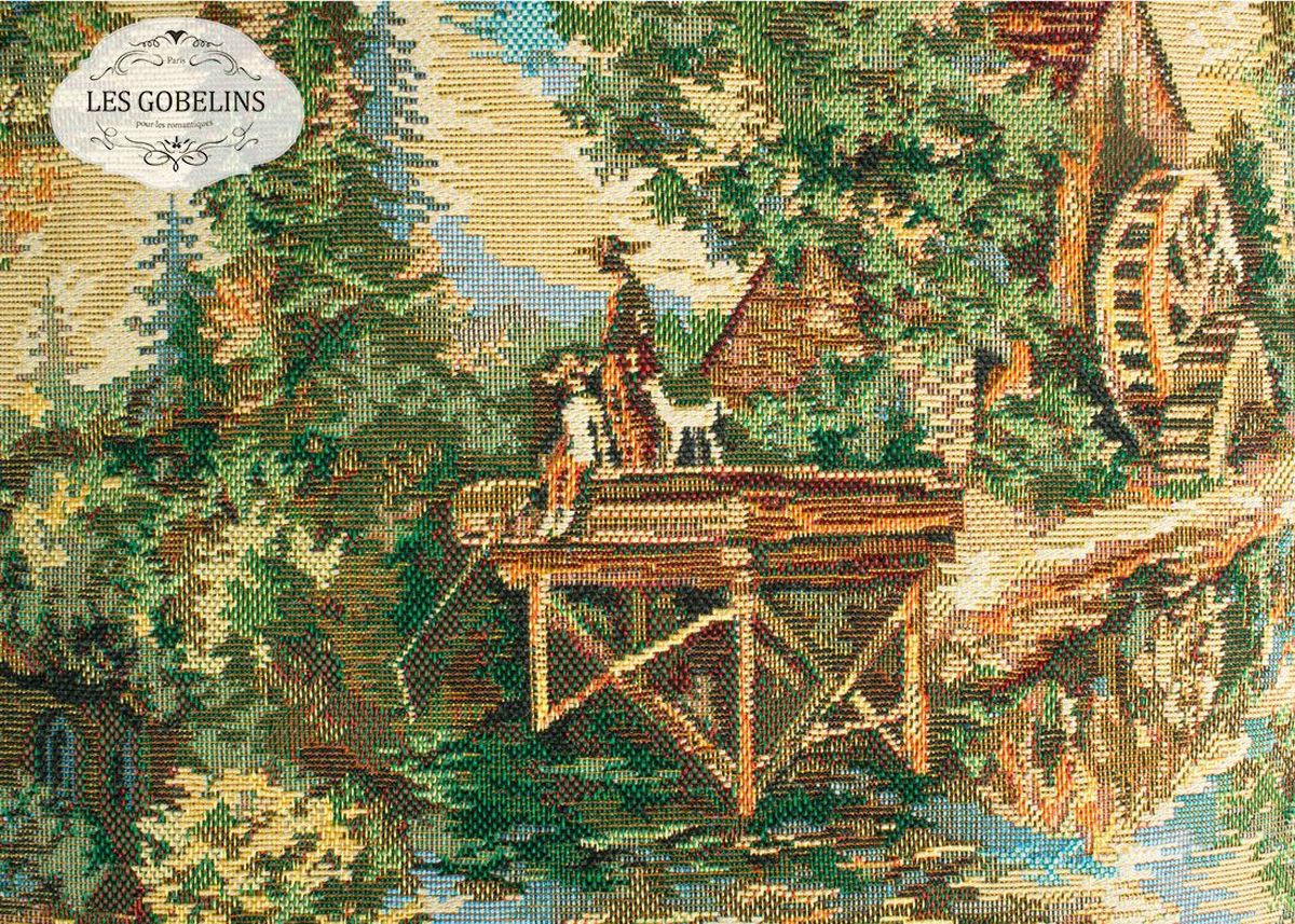 Накидка на диван Les Gobelins Provence, 160х200 см. lns187348lns187348 Накидка на диван Les Gobelins Provence, 160х200 см. lns187348lns187348Общий размер: полутороспальный Размер покрывала: 160х200 см Размер наволочек: Без наволочек Материал: Хлопковый гобелен Длина ворса: Отсутствует Состав: 45% хлопок, 55% полиэстер Отделка: Бахрома и кисти Производитель: Les Gobelins Cтрана производства: Россия Упаковка: Полиэтиленовый пакет