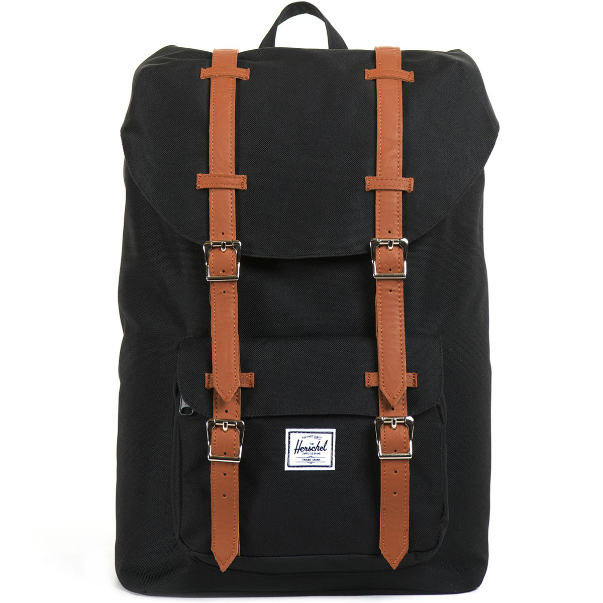 Рюкзак городской Herschel Little America (A/S), цвет: черный, светло-коричневый. 828432010431ЛЦ0036 Рюкзак городской Herschel Little America (A/S), цвет: черный, светло-коричневый. 828432010431ЛЦ0036Рюкзак Herschel Little America ™ одна из самых значимых моделей, соединяя классический альпинистский стиль с современной функциональностью. Для повседневного использования.