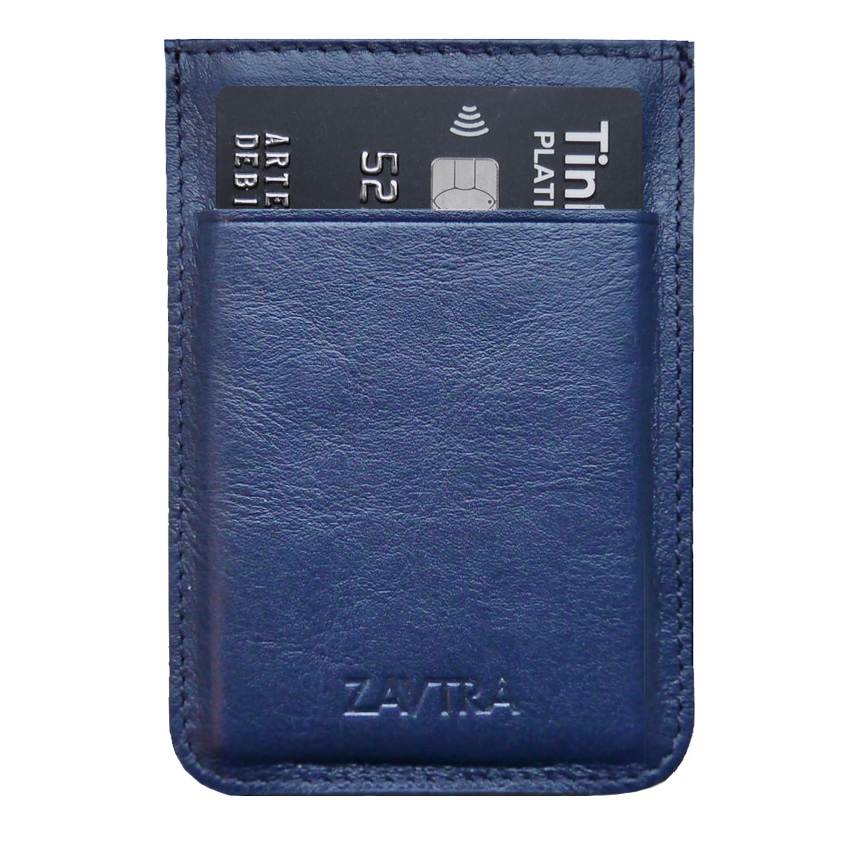 Кошелек Zavtra, цвет: темно-синий. zav01bluzav01blu Кошелек Zavtra, цвет: темно-синий. zav01bluzav01bluКомпактный кошелек ZAVTRA, выполненный из натуральной кожи, вмещает 4-5 банковских или визитных карт, права или пропуск и имеет фиксатор для купюр.