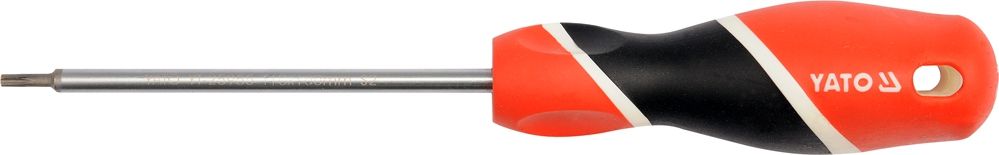 Отвертка Yato Torx Security, Т20х100 ммYT-25957 Отвертка Yato Torx Security, Т20х100 ммYT-25957Отвертка YATO TORX-SECURITY, размер Т20х100 мм.