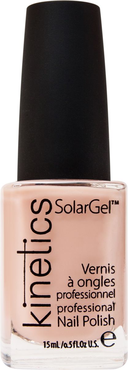 Kinetics Профессиональный лак SolarGel Polish, 15 мл, тон 006KNP006 Kinetics Профессиональный лак SolarGel Polish, 15 мл, тон 006KNP006Новое поколение профессиональных гелевых лаков для ногтей, которые наносятся как обычный лак, а выглядят как гель. Ультра модные и классические цвета, поражают своей стойкостью и разнообразием оттенков. Стойкость до 10 дней, не требует специальной сушки в UV/LED лампе. Рекомендуется использовать с верхним покрытием SolarGel Top Coat