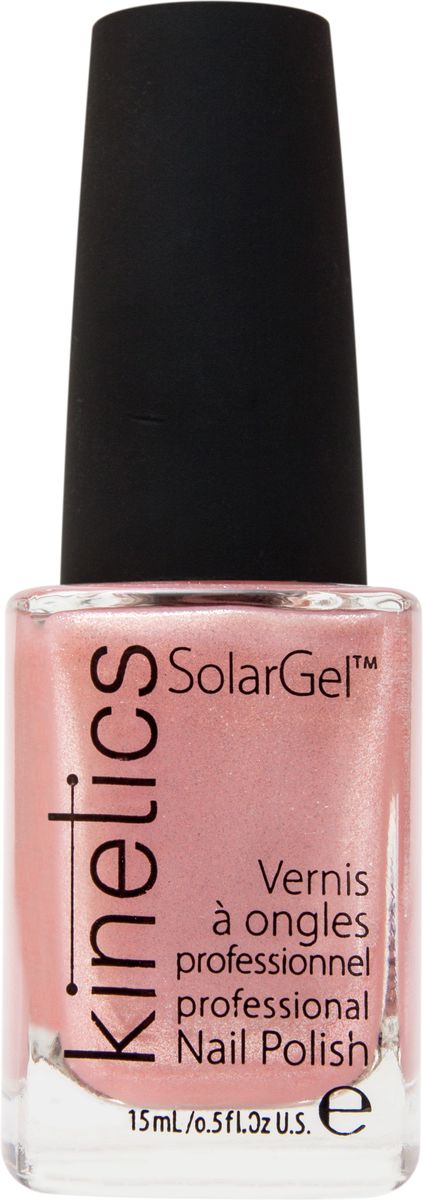 Kinetics Профессиональный лак SolarGel Polish, 15 мл, тон 2051301210 Kinetics Профессиональный лак SolarGel Polish, 15 мл, тон 2051301210Новое поколение профессиональных гелевых лаков для ногтей, которые наносятся как обычный лак, а выглядят как гель. Ультра модные и классические цвета, поражают своей стойкостью и разнообразием оттенков. Стойкость до 10 дней, не требует специальной сушки в UV/LED лампе. Рекомендуется использовать с верхним покрытием SolarGel Top Coat