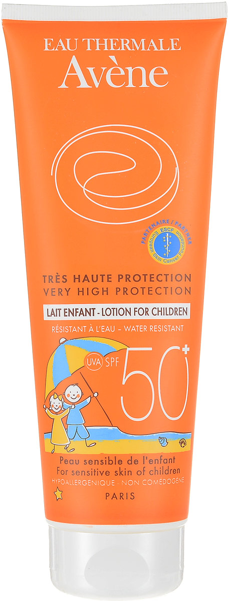 Aven Солнцезащитное детское молочко SPF50+, 250 млC52820 Aven Солнцезащитное детское молочко SPF50+, 250 млC52820Солнцезащитное молочко SPF 50+ с очень высокой степенью защиты от солнца разработано специально для особенно уязвимой детской кожи. Обеспечивает равномерную и полную и длительную защиту кожи.