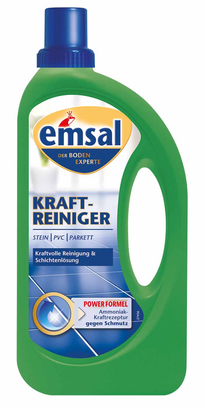 Средство для мытья пола Emsal, 1 л3054-3 Средство для мытья пола Emsal, 1 л3054-3Средство интенсивно очищает пол от старого слоя воска и въевшейся грязи, остатков краски, клея, смоляных и масляных пятен. Оно специально создано для борьбы с самыми сильными загрязнениями, где простых чистящих средств, применяемых в домашнем хозяйстве недостаточно. Средство удаляет грязь со всех видов поверхностей (кроме не лакированных), не причиняя им вреда: с полов, кухонных шкафов, дверных и оконных рам, балконов, подвалов, мусорных контейнеров. Характеристики: Объем: 1 л. Производитель: Германия.