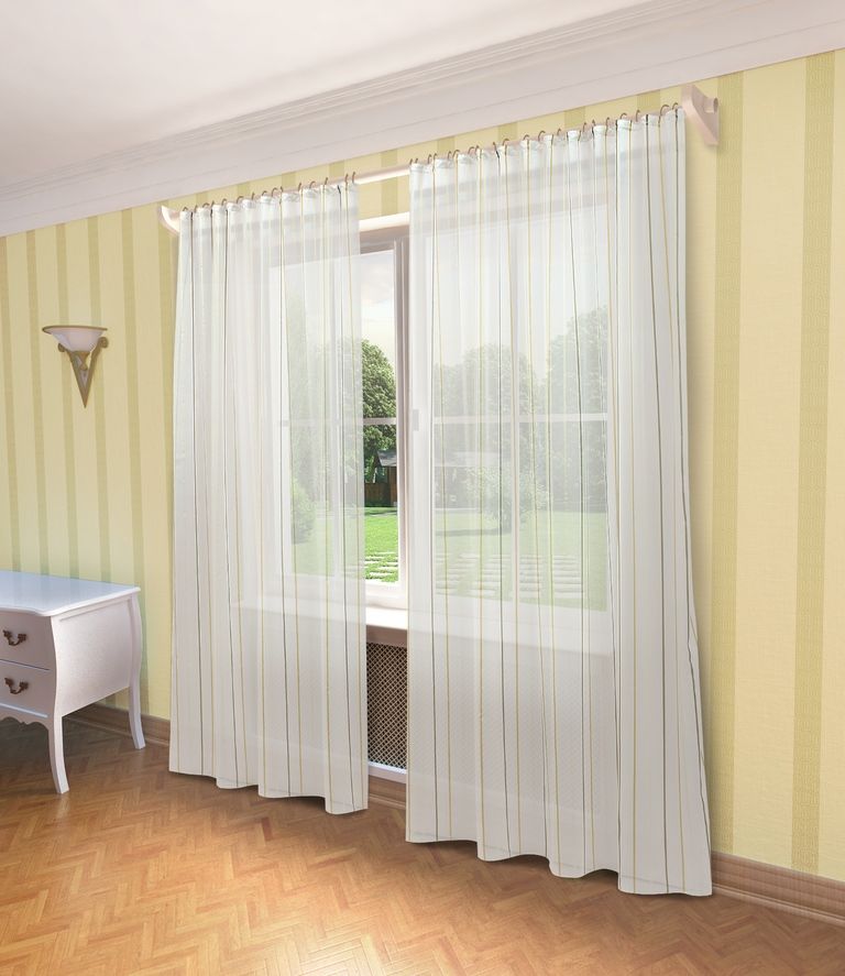 Тюль Sanpa Home Collection Антония, на ленте, цвет: белый, желтый, высота 280 смHP10414/1/1E Антония желтый, , 300*280 см Тюль Sanpa Home Collection Антония, на ленте, цвет: белый, желтый, высота 280 смHP10414/1/1E Антония желтый, , 300*280 смТюль Антония нежного цвета в классическом однотонном исполнении изготовлена из ткани вуаль. Воздушная ткань привлечет к себе внимание и идеально оформит интерьер любого помещения. Ткань вуаль - это гладкая, тонкая, полупрозрачная ткань, изготавливаемая из хлопка, шерсти, шёлка или полиэстера путём полотняного переплетения нитей. Крепление к карнизу осуществляется при помощи вшитой шторной ленты.