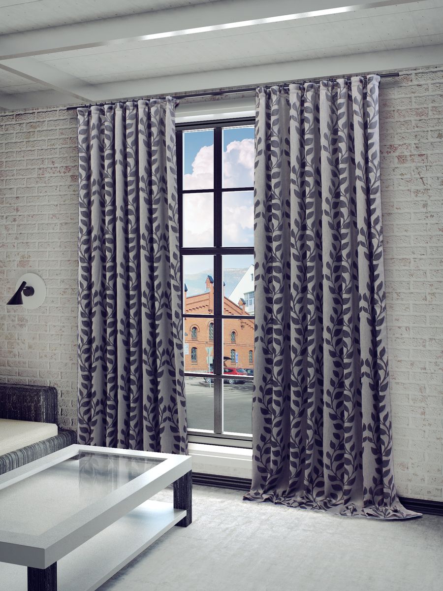 Штора Sanpa Home Collection Алекса, на ленте, цвет: серый, темно-серый, высота 260 смHP65121/4/1E АЛЕКСА серый, , 150*260 см Штора Sanpa Home Collection Алекса, на ленте, цвет: серый, темно-серый, высота 260 смHP65121/4/1E АЛЕКСА серый, , 150*260 смШтора Алекса с не ярким узором изготовлена из ткани жаккард. Жаккард - одна из дорогостоящих тканей, так как её производство трудозатратно. Своеобразный рельефный рисунок, который получается в результате сложного переплетения на плотной ткани, напоминает гобелен. Крепление к карнизу осуществляется при помощи вшитой шторной ленты.