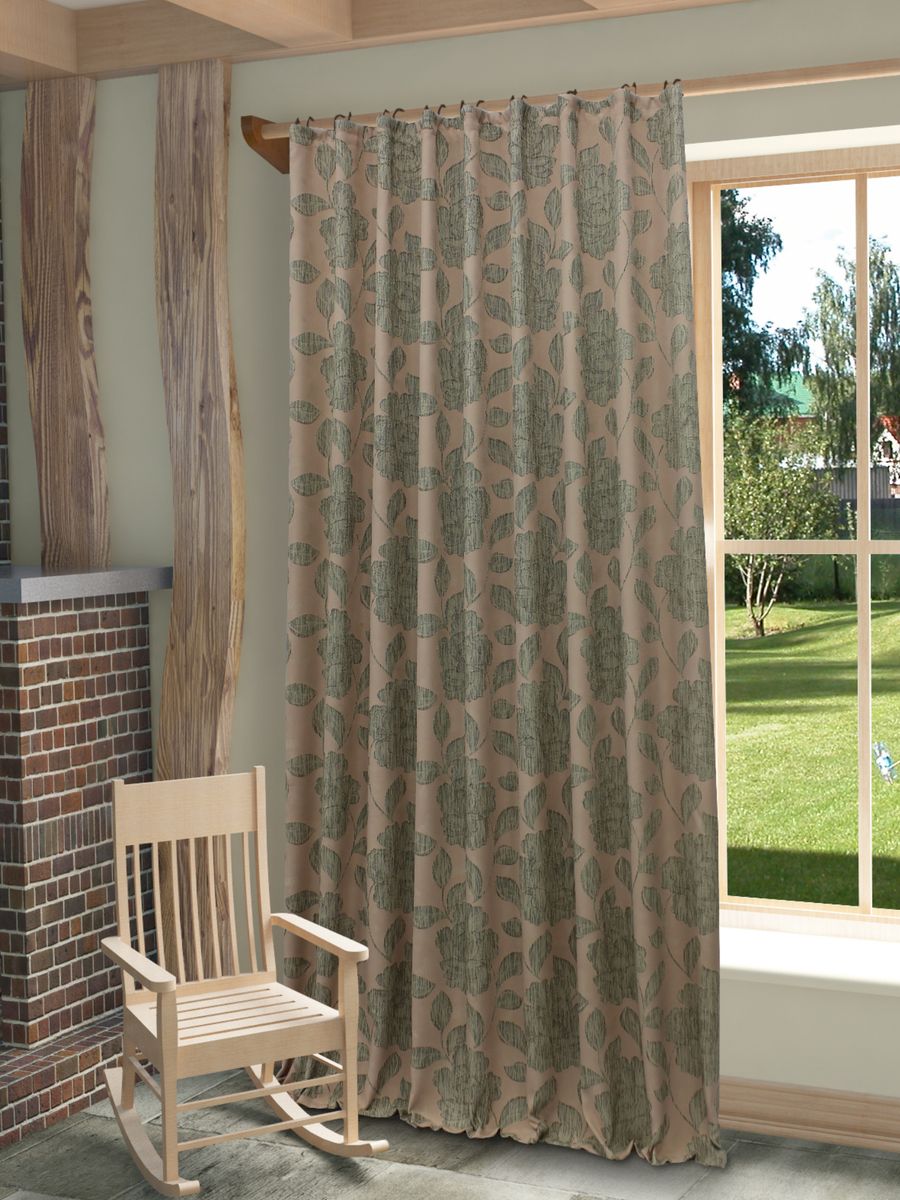 Штора Sanpa Home Collection Асанта, на ленте, цвет: бежевый, розовый, высота 260 смHP10108/2906/1Е Асанта беж-роз, , 200*260-1шт+подхват Штора Sanpa Home Collection Асанта, на ленте, цвет: бежевый, розовый, высота 260 смHP10108/2906/1Е Асанта беж-роз, , 200*260-1шт+подхватШтора Асанта с оригинальным рисунком изготовлена из ткани жаккард. Жаккард - одна из дорогостоящих тканей, так как её производство трудозатратно. Своеобразный рельефный рисунок, который получается в результате сложного переплетения на плотной ткани, напоминает гобелен. Крепление к карнизу осуществляется при помощи вшитой шторной ленты.