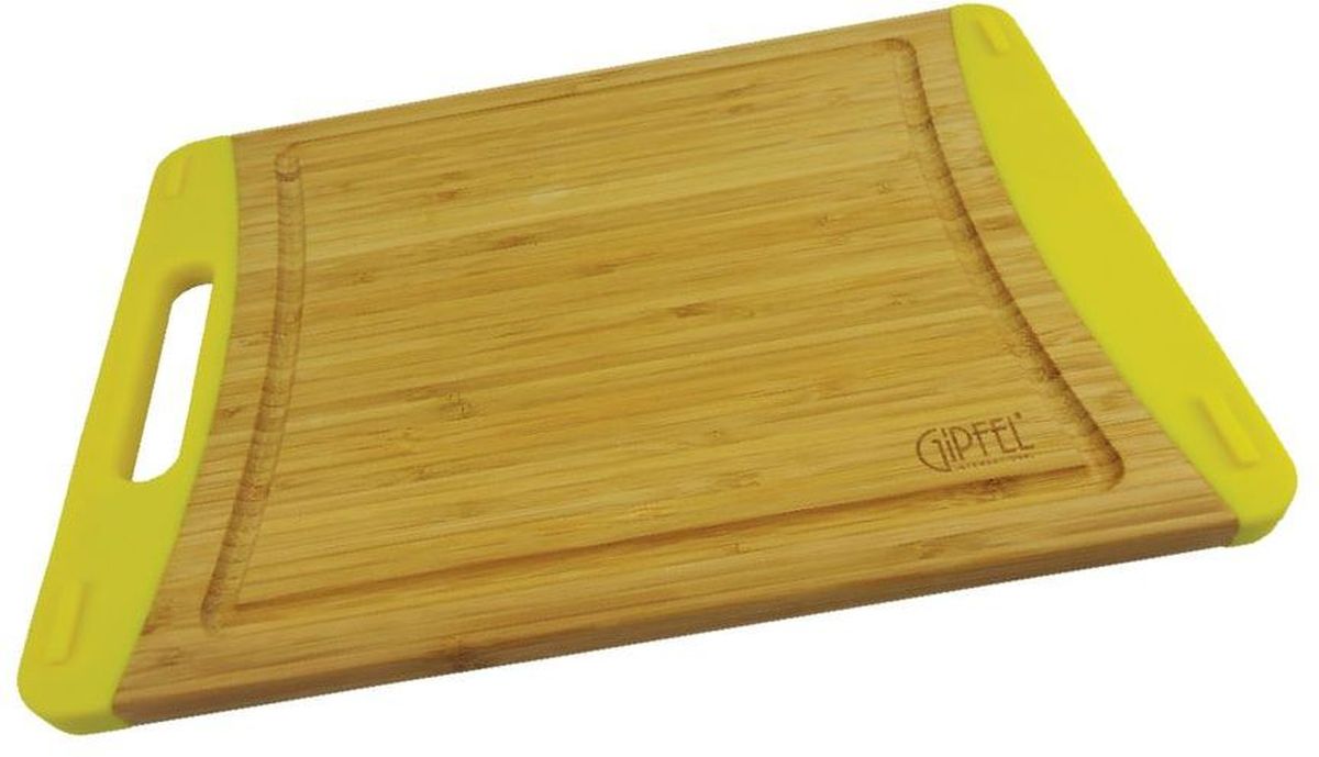 Доска разделочная Gipfel Bamboo, 35 х 25 х 2,1 см94672 Доска разделочная Gipfel Bamboo, 35 х 25 х 2,1 см94672Посуда Gipfel изготовлена только из качественных, экологически чистых материалов. Также уделяется особое внимание дизайну продукции, способному удовлетворять вкусы даже самых взыскательных покупателей. Сталь 8/10, из которой изготавливается посуда и аксессуары Gipfel, является уникальной. Она отличается высокими эксплуатационными характеристиками и крайне устойчива к физическим воздействиям. Сложно найти более подходящий для создания качественной кухонной посуды материал. Отличительной чертой металлической посуды, выполненной из подобной стали, является характерный сероватый оттенок поверхности и особый блеск. Это позволяет приготовить более здоровую пищу.
