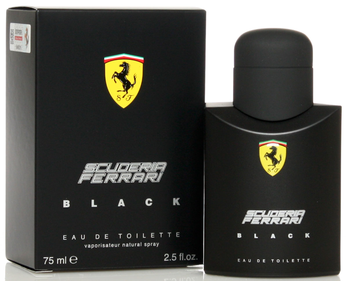 Ferrari Туалетная вода BLACK мужская, 75 мл67000097 Ferrari Туалетная вода BLACK мужская, 75 мл67000097Scuderia Ferrari Black Ferrari - это аромат для мужчин, принадлежит к группе ароматов фужерные. Scuderia Ferrari Black выпущен в 2013. Верхние ноты: Цитрусы, лайм, Бергамот, Зеленое яблоко и слива; ноты сердца: кардамон, Корица, роза и Жасмин; ноты базы: Белый кедр, Амбра, Мускус и Ваниль.