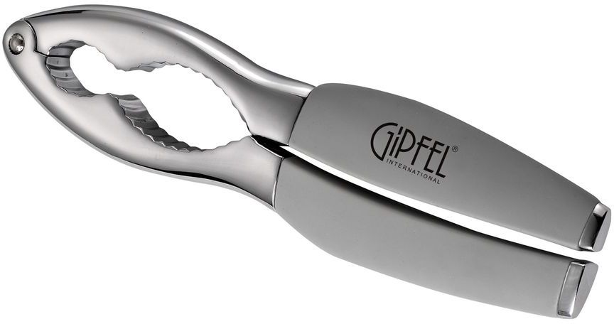 Орехокол Gipfel Dium, цвет: светло-серый, длина 16,5 см9773 Орехокол Gipfel Dium, цвет: светло-серый, длина 16,5 см9773Посуда Gipfel изготовлена только из качественных, экологически чистых материалов. Также уделяется особое внимание дизайну продукции, способному удовлетворять вкусы даже самых взыскательных покупателей. Сталь 8/10, из которой изготавливается посуда и аксессуары Gipfel, является уникальной. Она отличается высокими эксплуатационными характеристиками и крайне устойчива к физическим воздействиям. Сложно найти более подходящий для создания качественной кухонной посуды материал. Отличительной чертой металлической посуды, выполненной из подобной стали, является характерный сероватый оттенок поверхности и особый блеск. Это позволяет приготовить более здоровую пищу.
