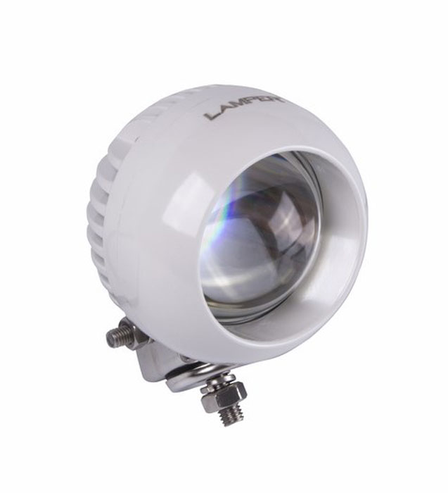 Фара автомобильная Lamper, светодиодная, 25 W80-1073 Фара автомобильная Lamper, светодиодная, 25 W80-1073Напряжение: 12-30 Вольт Мощность одного светодиода: 25W Модель светодиода: CREE Кол-во светодиодов: 1 шт. Световой поток: 2100 Люмен Температура свечения: 5500 Кельвинов Рабочий ток при 12/24V: 2,5/1,25A Световой поток: рассеянный Подключение: водонепроницаемый разъём 2pin Крепление: болт 10мм Виброустойчивость: 10-2000Hz Линзы: ударопрорчный поликарбонат Корпус: алюминиевый сплав Размеры: 106 x 70 Пыле-влагозащищенность: IP-68 (6-полная защита от пыли,8K-полная защита от воды, выдерживает высокое давление воды во время мойки) Рабочая температура: от -40С до +105С Срок службы: 50 000 часов