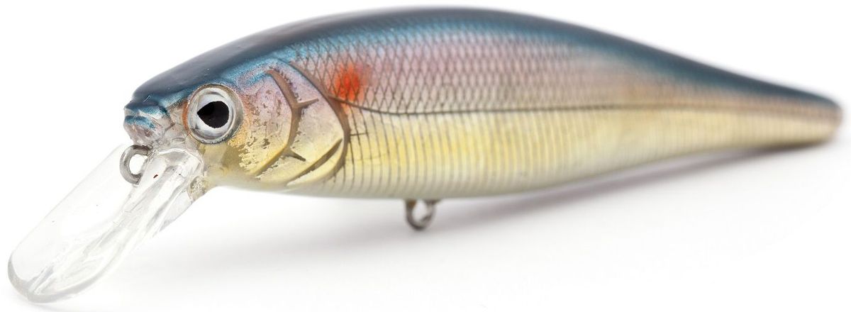 Воблер суспендер Atemi Quesy, цвет: Metalic Shad, длина 10 см, вес 16 г, заглубление 1,5 м10948 Воблер суспендер Atemi Quesy, цвет: Metalic Shad, длина 10 см, вес 16 г, заглубление 1,5 м10948Воблер ATEMI Quesy, Metalic Shad суспендер, 10 смВоблер ATEMI Quesy, Metalic Shad суспердер, 10 см подходит для ловли на отмелях.Эта модель приманки имеет нейтральную плавучесть, что позволяет зависать приманке в толще воды. Такой способ рыбалки позволяет привлечь пассивную рыбу, которая плохо реагирует на активную проводку. Воблер ATEMI Quesy, Ghost AYU суспендер, 10 см иммитирует неподвижную рыбку, что заставляет пассивную рыбу выйти на охоту.арт. 513-00089Воблер ATEMI Quesyцвет Metalic Shadразмер: 10смвес 16 г, заглубление: 1,5 м Материал:пластиктип суспендерПроизводитель: АтемиРекомендуется для ловли – щуки, окуня, форели, басса, язя, голавля, желтоперого судака, жереха.