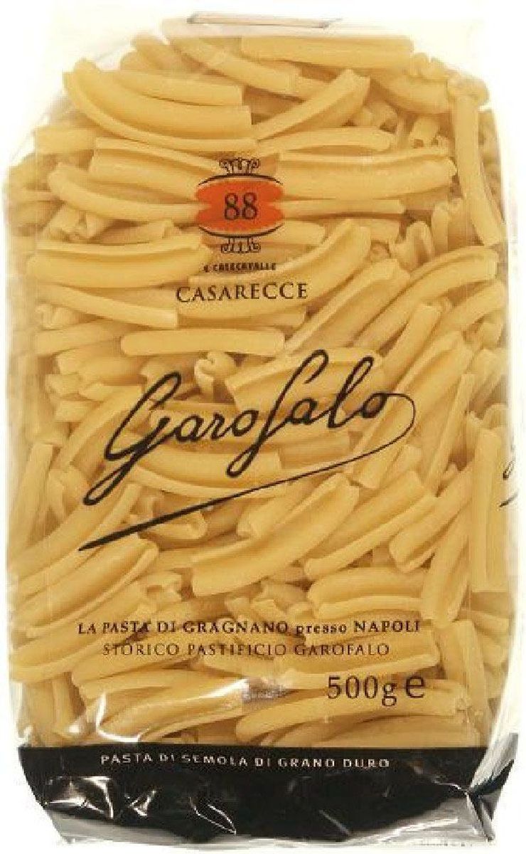 Garofalo Кесаречче свернутая вдвое трубочка № 88, 500 г259509 Garofalo Кесаречче свернутая вдвое трубочка № 88, 500 г259509Свернутая вдвое трубочка. Традиционно домашний вид итальянской пасты придаст незабываемый вид вашим блюдам. Используются как гарнир, в супах и овощных салатах .