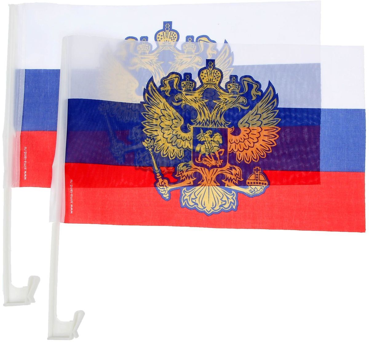 Флаг автомобильный Sima-land Россия1235991 Флаг автомобильный Sima-land Россия1235991Сделайте свой автомобиль особенным Теперь украсить свой автомобиль и послать сообщение окружающим просто как никогда раньше! Специально для этого мы создали флаг автомобильный Россия, 2 шт.! Сувенир легко крепится на боковое стекло с помощью кронштейна, не препятствуя при этом полному закрытию окна. Аксессуары надёжно держатся, не портят покрытие автомобиля и не закрывают обзор. В набор входят два флажка.