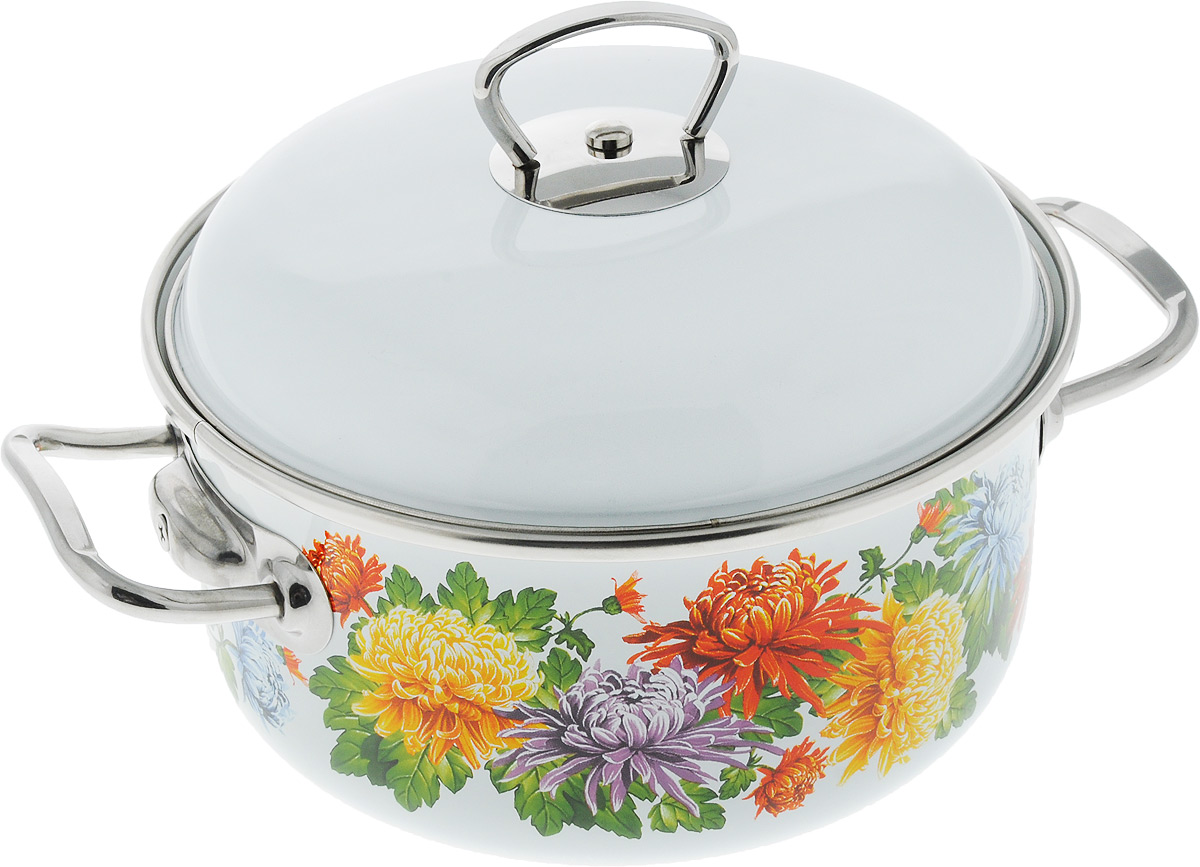 Кастрюля Elros Aster, с крышкой, 2 лС-1810АП4/6Д Кастрюля Elros Aster, с крышкой, 2 лС-1810АП4/6ДКастрюля Elros Aster изготовлена из высококачественной стали с эмалированным покрытием. Эмалевое покрытие, являясь стекольной массой, не вызывает аллергию и надежно защищает пищу от контакта с металлом. Кроме того, такое покрытие долговечно, оно устойчиво к механическому воздействию, не царапается и не сходит, а стальная основа практически не подвержена механической деформации, благодаря чему срок эксплуатации увеличивается. Стальные ручки прочно крепятся к корпусу изделия. Крышка с эмалированным покрытием оснащена удобной стальной ручкой. Она плотно прилегают к краю, сохраняя аромат блюд. Подходит для всех типов плит, включая индукционные. Можно мыть в посудомоечной машине. Внутренний диаметр кастрюли: 17,5 см. Высота кастрюли: 9,5 см. Ширина кастрюли (с учетом ручек): 26 см.