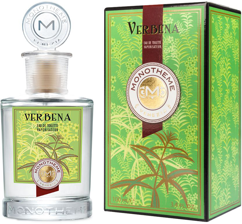 Monotheme Туалетная вода Monotheme Classic Verbena, 100 млперфорационные unisex Monotheme Туалетная вода Monotheme Classic Verbena, 100 млперфорационные unisexЭтот очаровательный свежий аромат моментально демонстрирует всю силу и энергию своего главного ингредиента – Вербены. Ароматические и бодрящие зеленые ноты мастерски смешаны с солнечным фруктовым звучанием цитрусовых. В сердце аромата мы слышим неожиданный аккорд, который на контрасте подчеркивает головную ноту, а именно: нежный букет белых цветов Средиземноморья изысканно оттеняющий дерзость звучания вербены и цитрусовых. Обволакивающие ноты Ветивера, Амбры и Мускуса в базе аромата придают ему чувственный шарм, а также способствуют стойкости композиции.