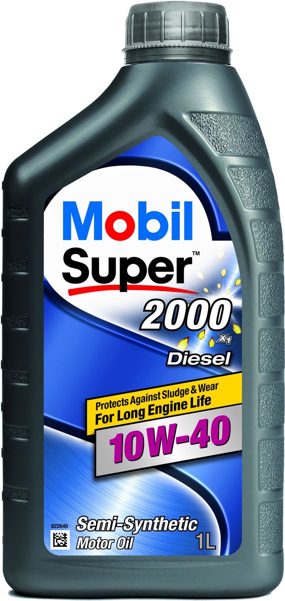Масло моторное Mobil Super 2000 X1 Diesel GSP, класс вязкости 10W-40, 1 л152049 Масло моторное Mobil Super 2000 X1 Diesel GSP, класс вязкости 10W-40, 1 л152049Mobil Super 2000 X1 Diesel GSP - это полусинтетическое моторное масло, обеспечивающее более длительный срок эксплуатации двигателя и защиту от отложений шлама и износа. Масла Mobil Super 2000 X1 Diesel GSP разработаны таким образом, чтобы предоставить дополнительный уровень защиты по сравнению с минеральными маслами. ExxonMobil рекомендует применять Mobil Super 2000 X1 Diesel GSPl, когда время от времени могут сложиться затрудненные условия вождения, в: - двигателях более ранних разработок и конструкций; - бензиновых и дизельных двигателях без дизельных сажевых фильтров (DPF); - в легковых автомобилях, внедорожниках, малотоннажных грузовиках и микроавтобусах; - при вождении в загородных и городских условиях; - двигателях с повышенными рабочими характеристиками; - при обычных условиях эксплуатации и при движении с перегрузками. Товар сертифицирован.