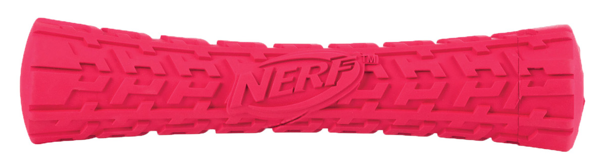 Игрушка для собак Nerf Палка, пищащая, 17,5 см0120710 Игрушка для собак Nerf Палка, пищащая, 17,5 см0120710Игрушка в форме палки с уникальным рисунком протектора шины!Изготовлен из сверхпрочной резины, что обеспечивает долговечность использования! Подходит для собак с самой мощной челюстью! С пищалкой!Яркие привлекательные цвета!Игрушки Nerf Dog представлены в различных сериях в зависимости от рисунка, фактуры и материала, из которого они изготовлены (резина, ТПР, нейлон, пластик, каучук).Оптимальна как для игры с вашим питомцем, так и для отработки команды АпортРазмер: 17,5 см, M.